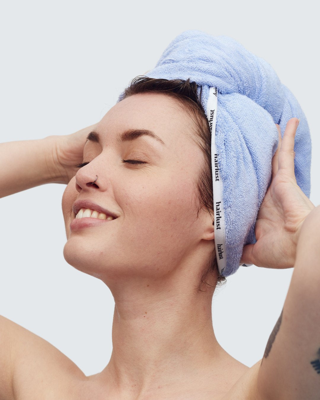 Bamboo Hair Towel Wrap, Blurple - 2 st - Spara 10% - SEK 304 - Spara 10%