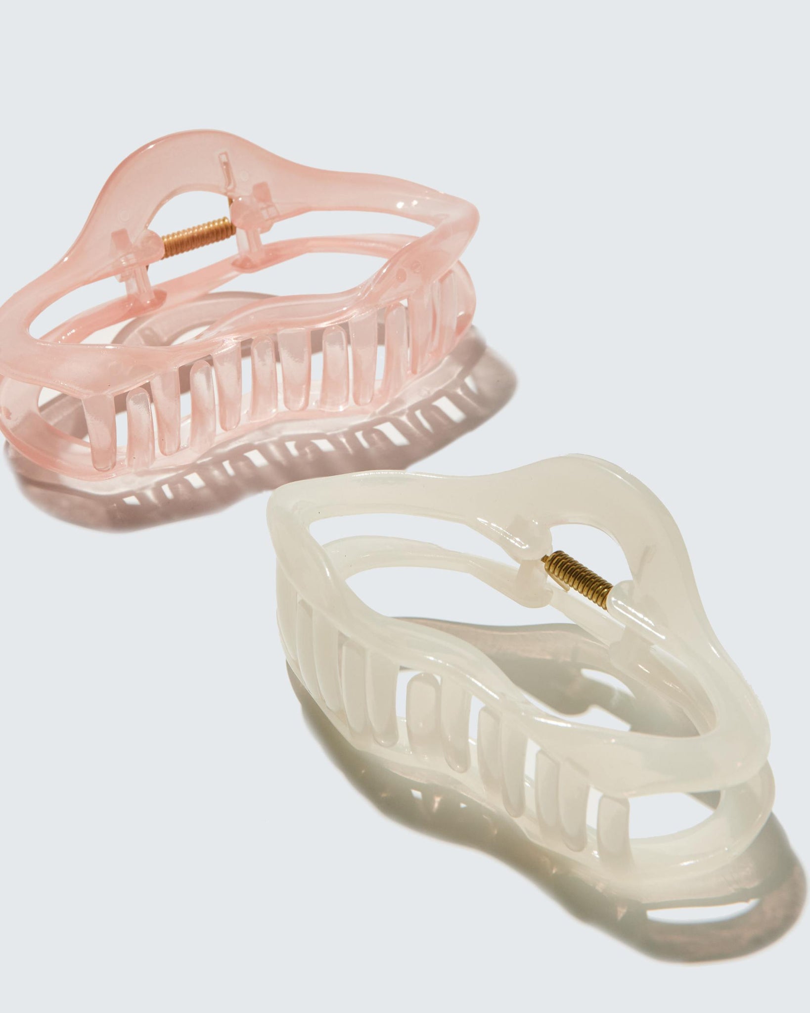 Large Claw Hair Clips, Cloud, 2-Pack, Peach/Ivory - SEK 104 - Spara 25%