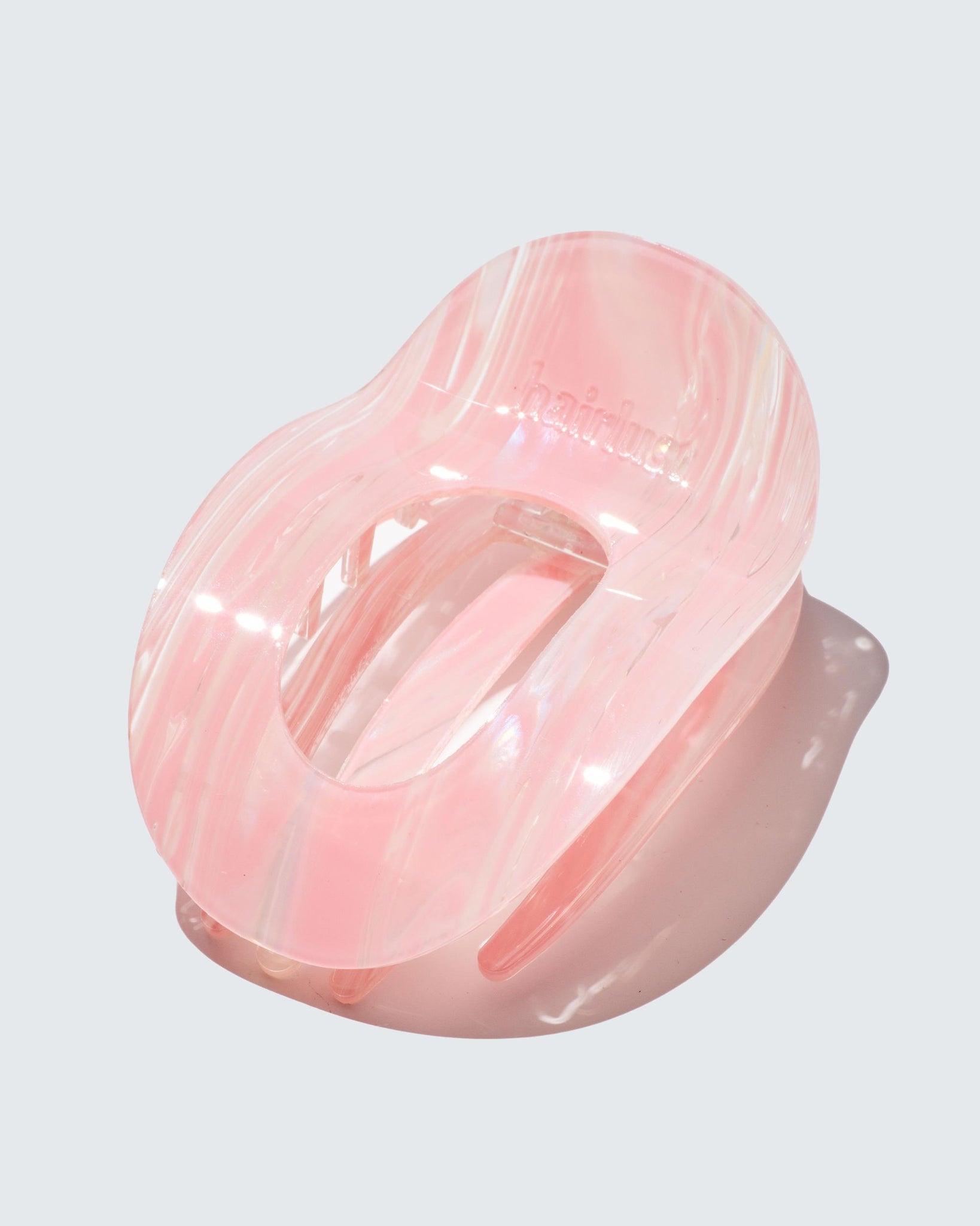 Large Flat Claw Hair Clip, Baby Pink - Köp för SEK 104 - Spara 25%